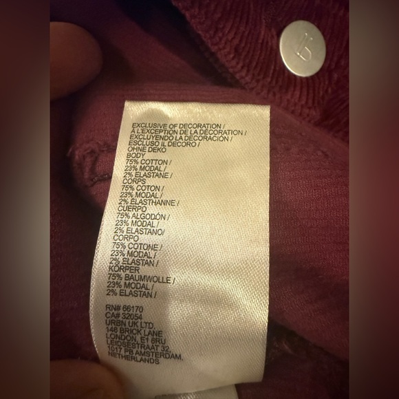 Anthropologie The Icon Corduroy Flare Jeans by Pilcro: Mid-Rise Edition - Picture 14 of 15